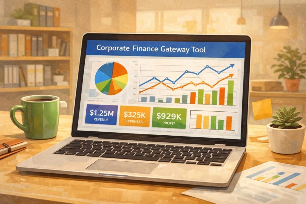 Corporate Finance Gateway tool