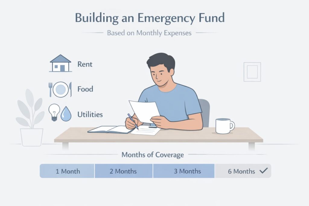 How to Calculate an Emergency Fund Builder Based on Your Monthly Expenses