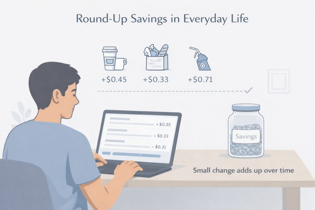 How to Use a Round Up Savings Projector to Grow Your Savings Without Thinking Too Hard