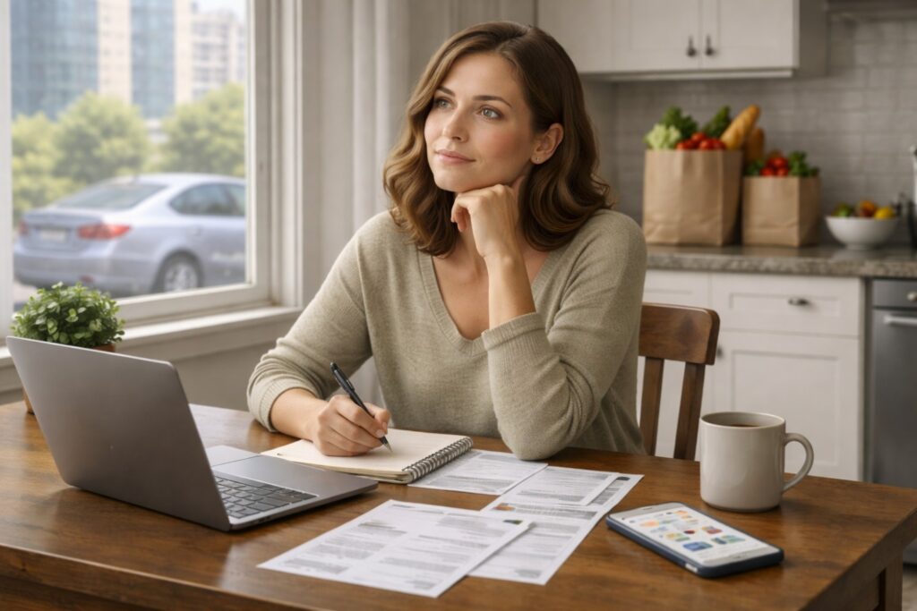 average monthly expenses for a single person in the US